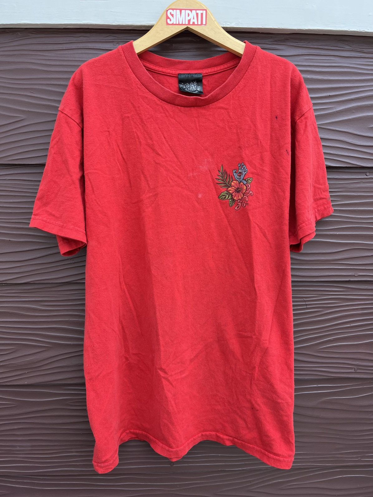 Santa Cruz Skateboards Vintage Santa Cruz Skateboard Built Up t-shirt Size US S / EU 44-46 / 1 - 1 Thumbnail