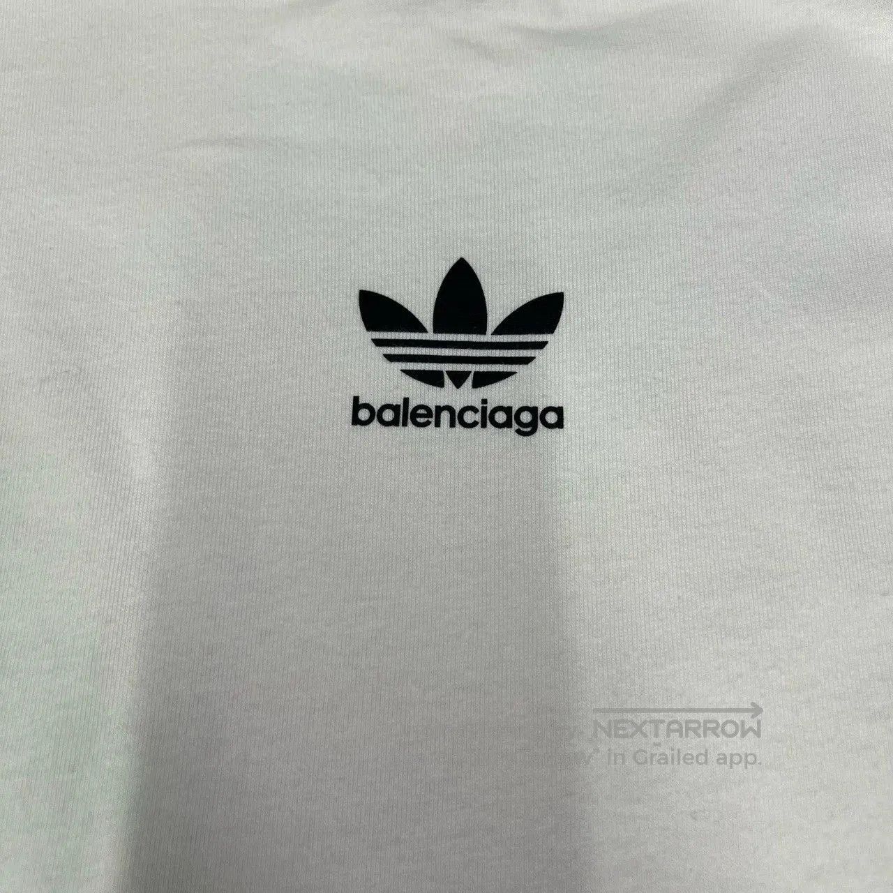 Balenciaga Balenciaga x Adidas collaborative long-sleeve top. Size US S / EU 44-46 / 1 - 2 Thumbnail
