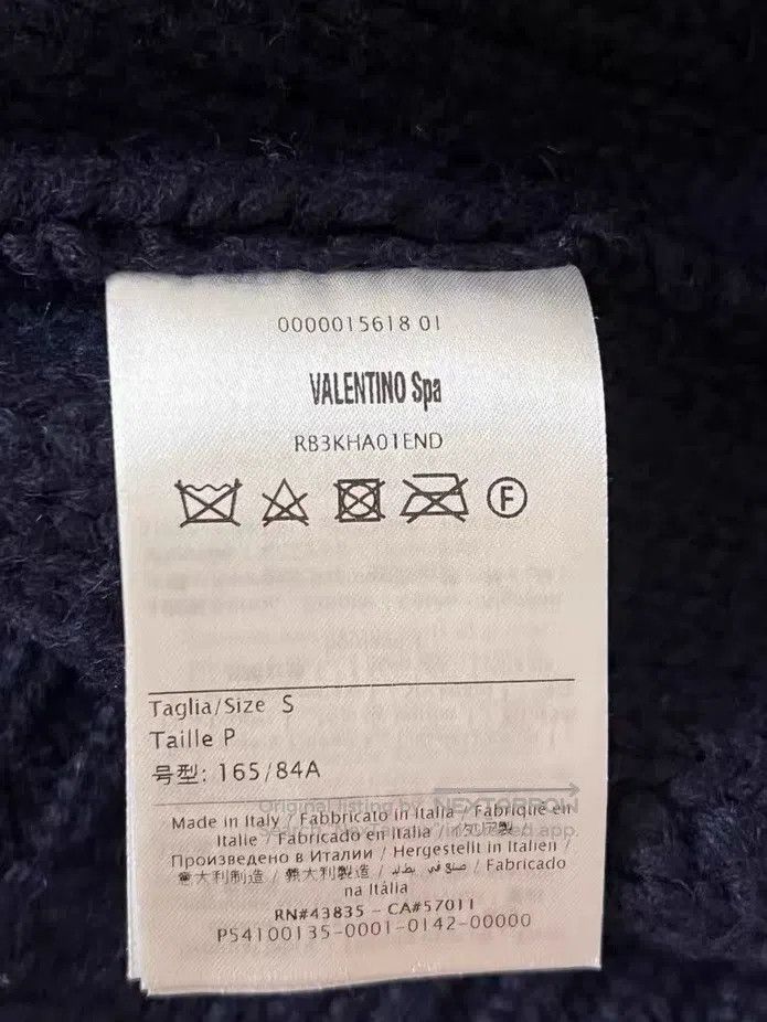 Valentino Valentino Blue knitted cardigan Size S / US 4 / IT 40 - 6 Thumbnail