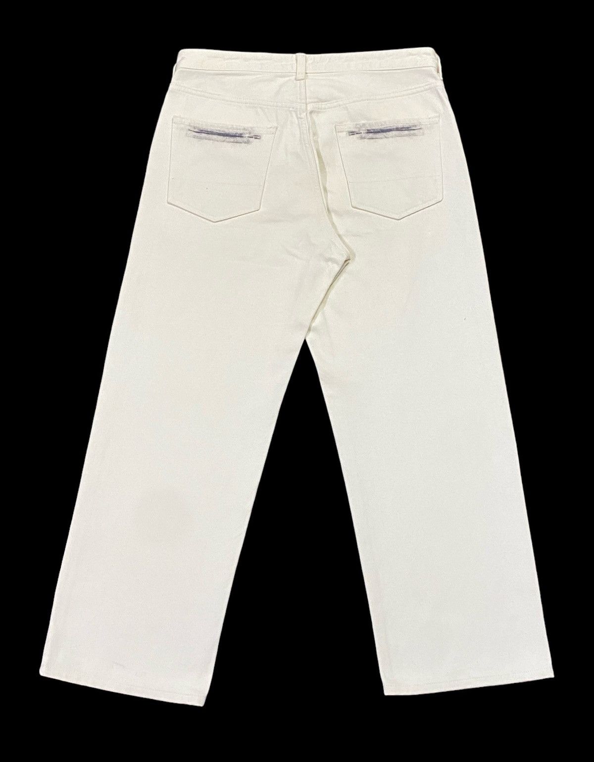 Issey Miyake Vintage Issey Miyake Cropped Jeans Size US 31 - 3 Thumbnail