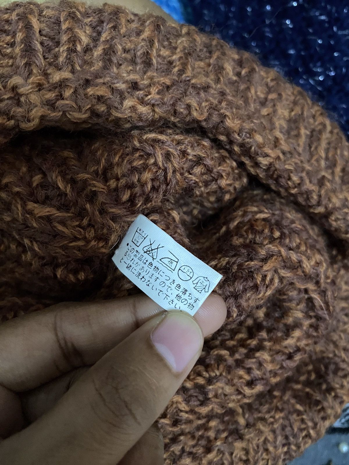Japanese Brand × Kapital × Vintage Japanese Brand Rare Design Knit Beanie Hat Size ONE SIZE - 6 Thumbnail