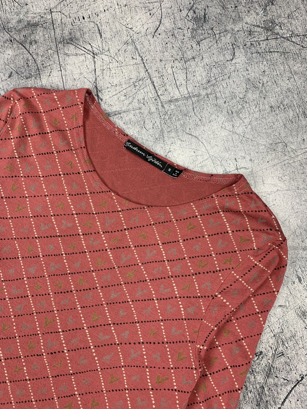 Gudrun Sjoden Gudrun Sjoden Geometric Pattern Long Sleeve T-Shirt Size S Size S / US 4 / IT 40 - 2 Thumbnail