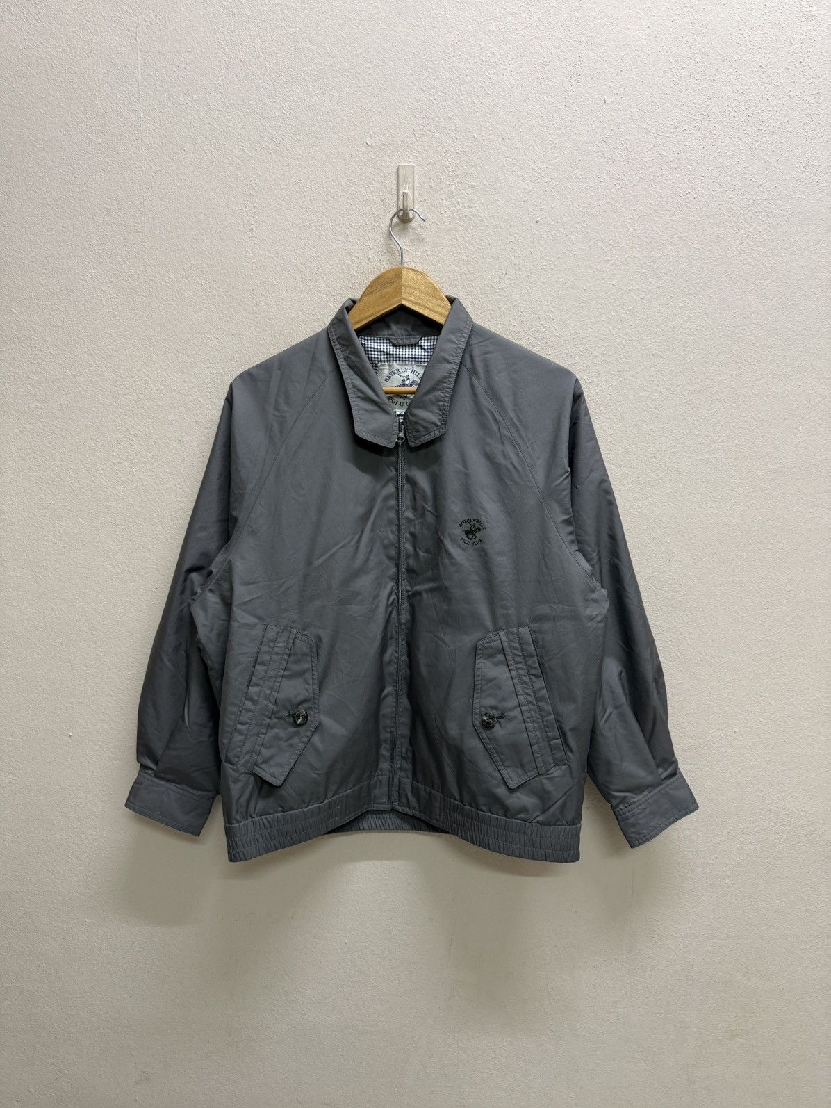 Beverly Hills Polo Club Vintage Beverly Hills Polo Club Chelered Lined Nylon Jacket Size US M / EU 48-50 / 2 - 19 Thumbnail