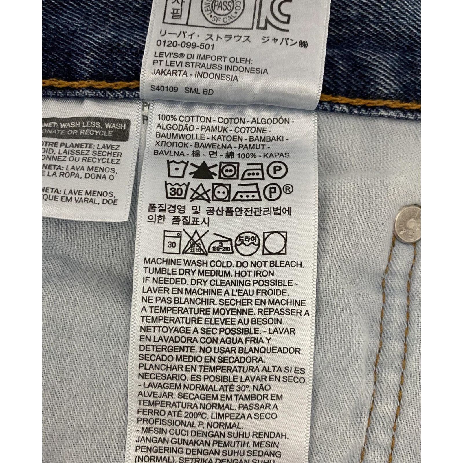 Levi's VINTAGE Levi's Jeans Mens 36x30 Blue Denim Medium Wash Straight Leg 5-Pocket Red Tab 501 Regular Mens Size US 36 / EU 52 - 5 Thumbnail