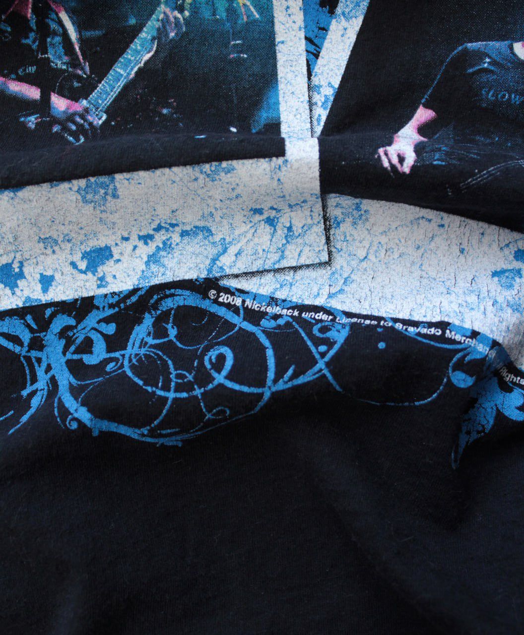 Band Tees 🔥 2008 Vintage Nickelback Europe Tour Band Tee Shirt Rare Size US L / EU 52-54 / 3 - 4 Thumbnail