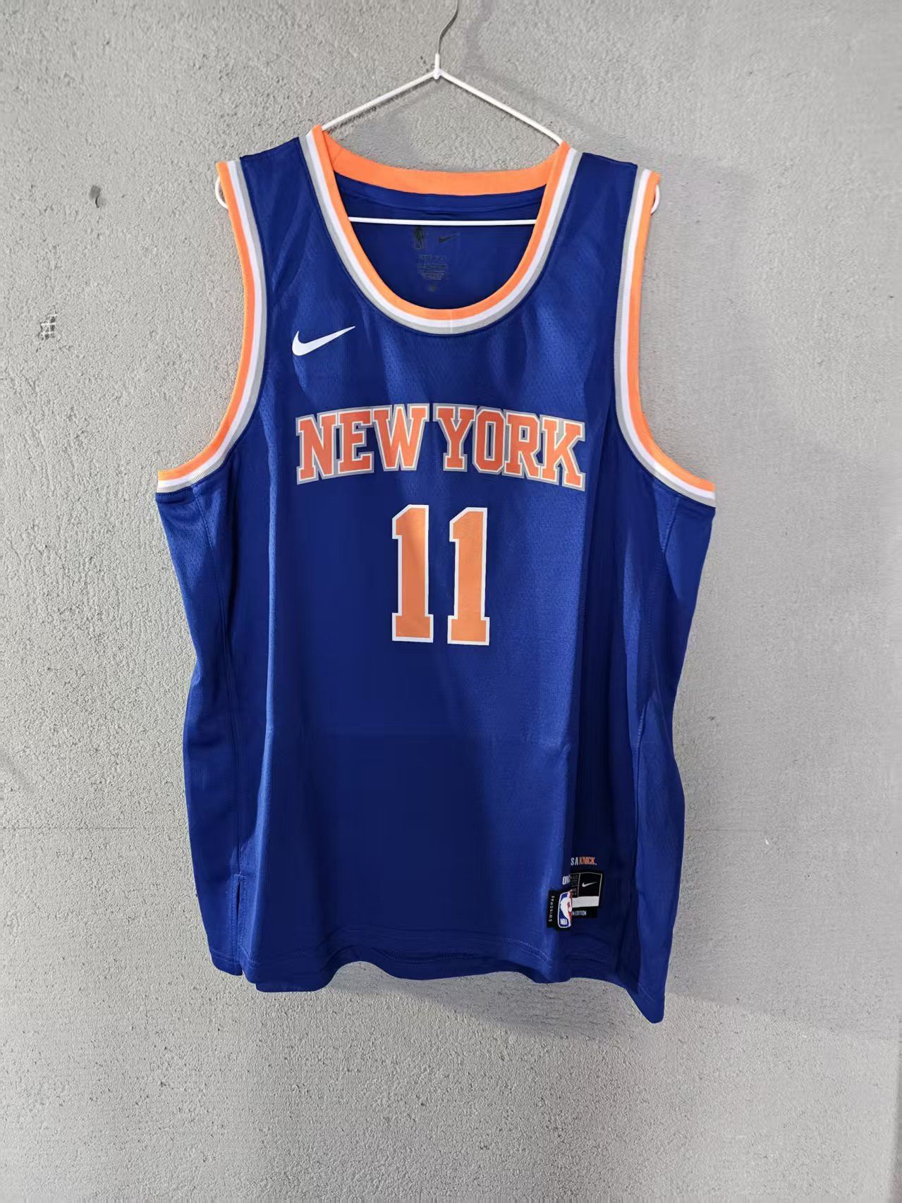 NBA New York Knicks #11 Jalen Brunson Jersey Blue Size US S / EU 44-46 / 1 - 2 Thumbnail