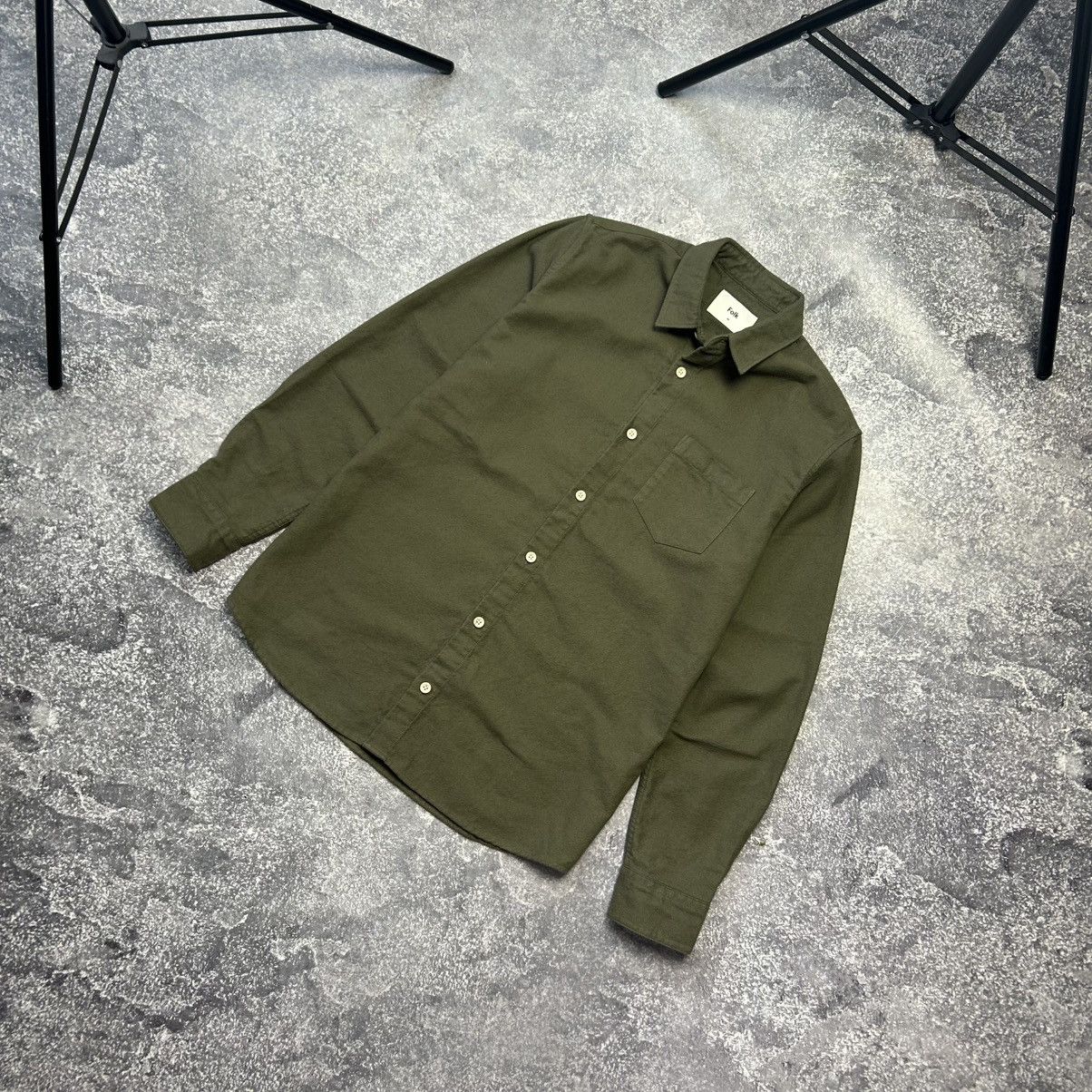 Folk Designer Folk Basic Button Streetwear oldschool shirt Size US M / EU 48-50 / 2 - 1 Thumbnail