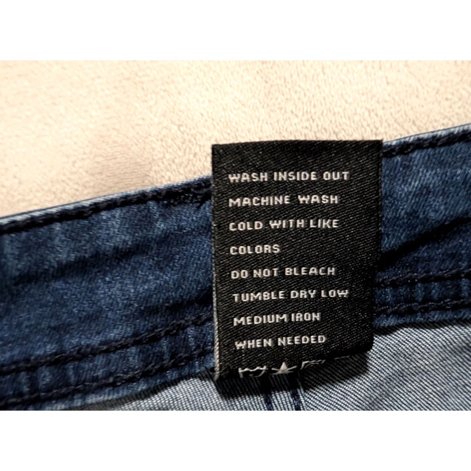 Denime The Perfect Jean NYC Slim Fit Jeans Mens 31 x 32 Blue Stretch Denim Shirt? Size US 31 - 7 Thumbnail