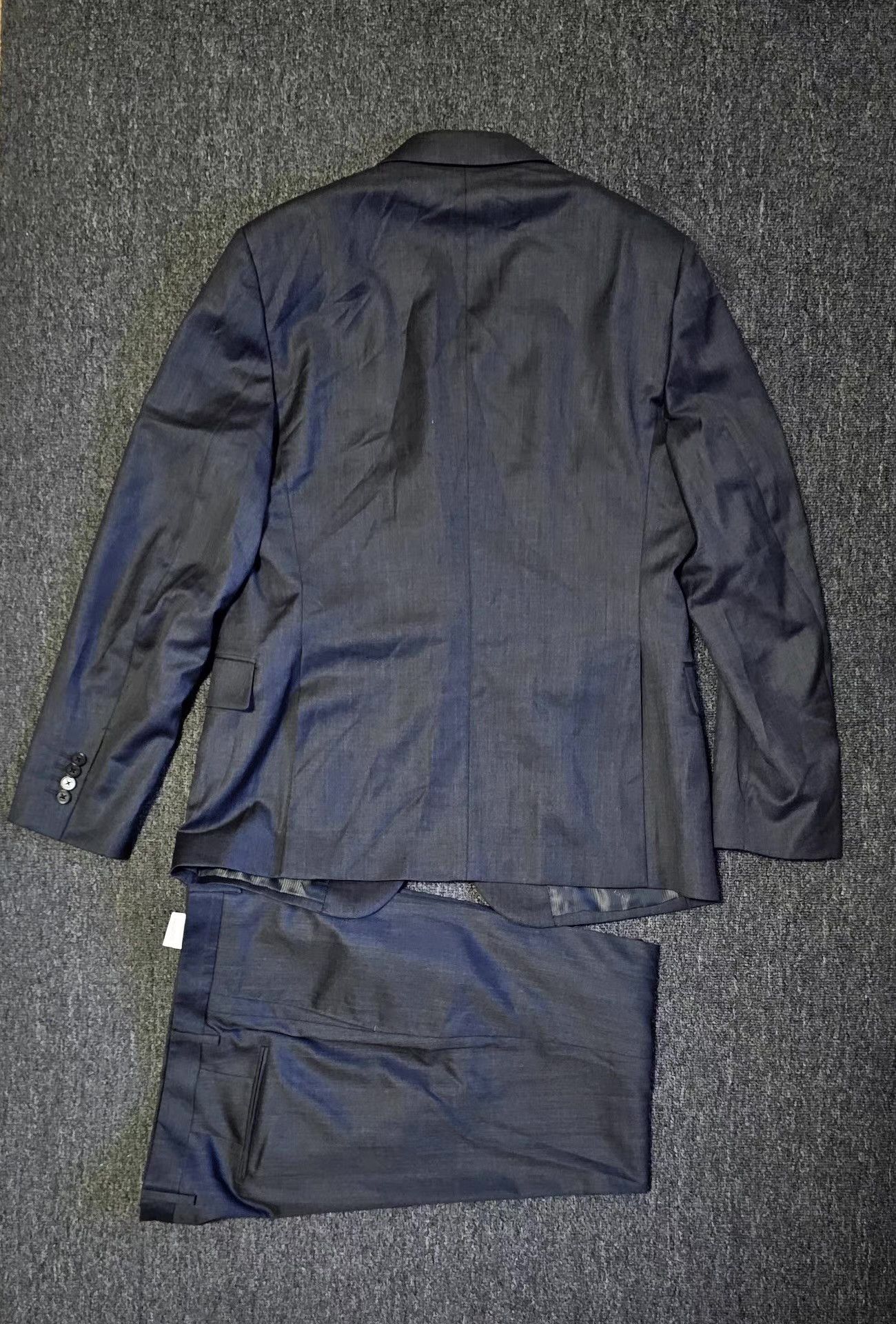 Versace Versace Men's Grey Wool Suit Q4 Size 52R - 2 Thumbnail