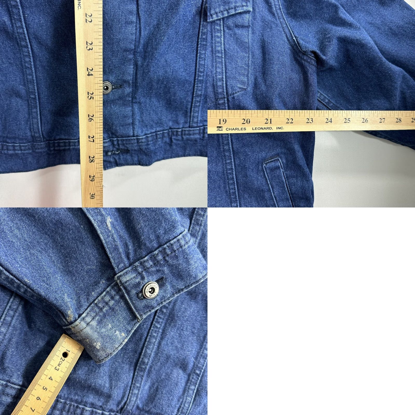 Vintage VINTAGE United States Army Denim Trucker Jacket 2XL Blue Army Patches United States Army Jacket Men Size US XXL / EU 58 / 5 - 9 Thumbnail