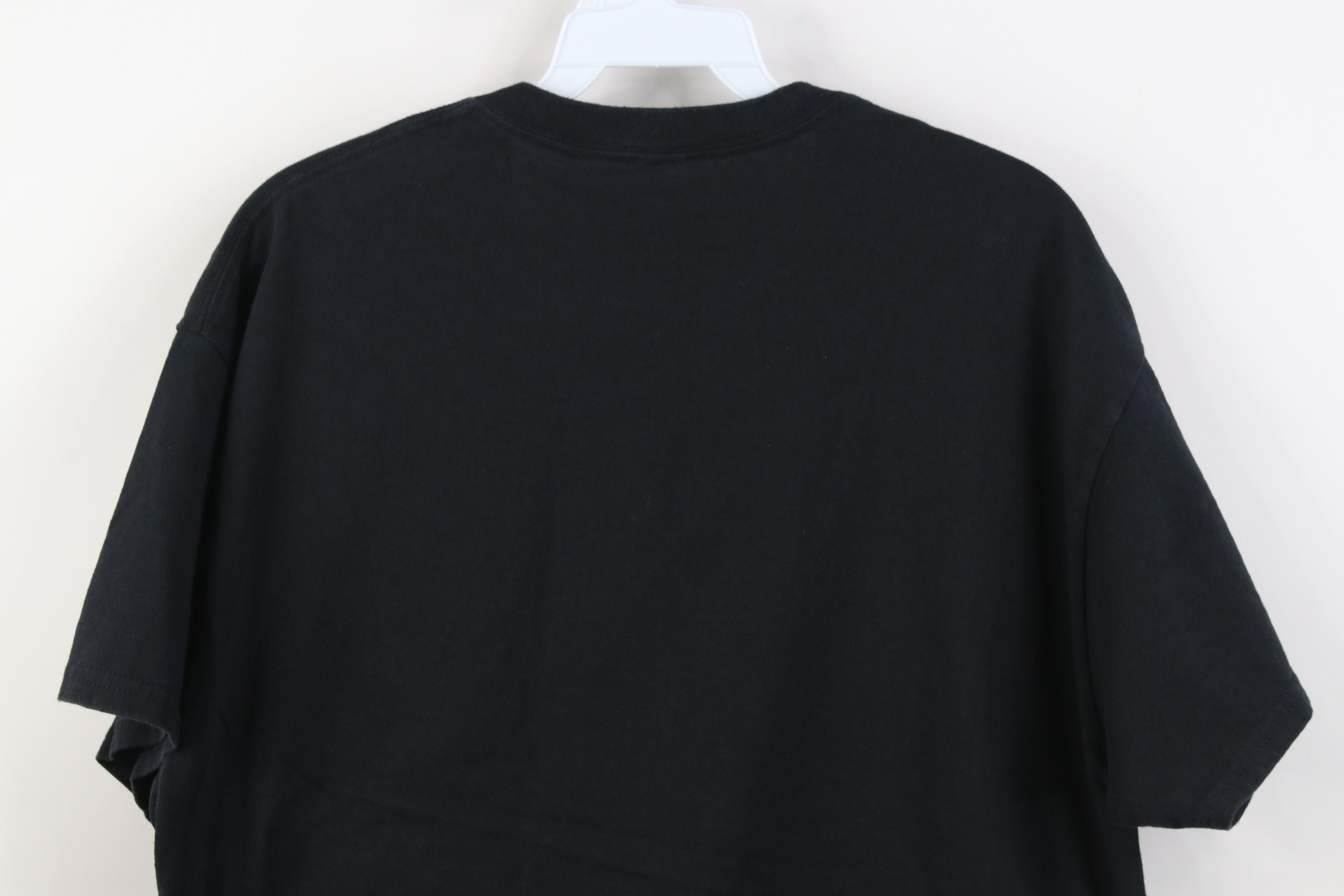 Vintage Vintage 90s Streetwear Cotton Short Sleeve T-Shirt Black Size US L / EU 52-54 / 3 - 10 Thumbnail