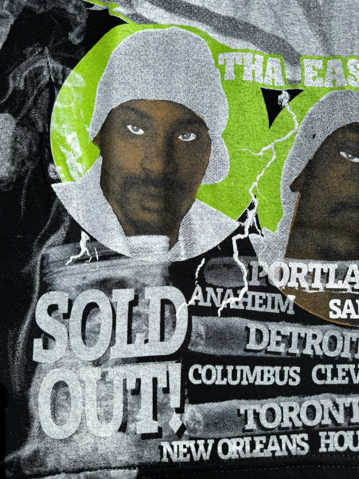 Band Tees × Eminem × Rap Tees 2000 Eminem Up In Smoke Tour All Over Print Rap Tour T-Shirt Size US M / EU 48-50 / 2 - 14 Thumbnail