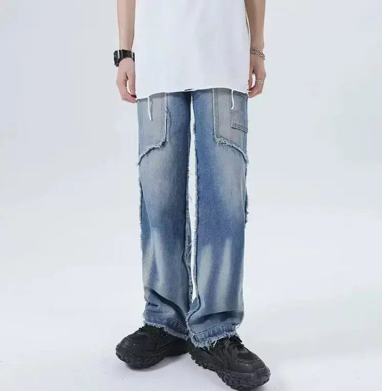 Japanese Brand Street loose retro jeans Size US 32 / EU 48 - 5 Thumbnail
