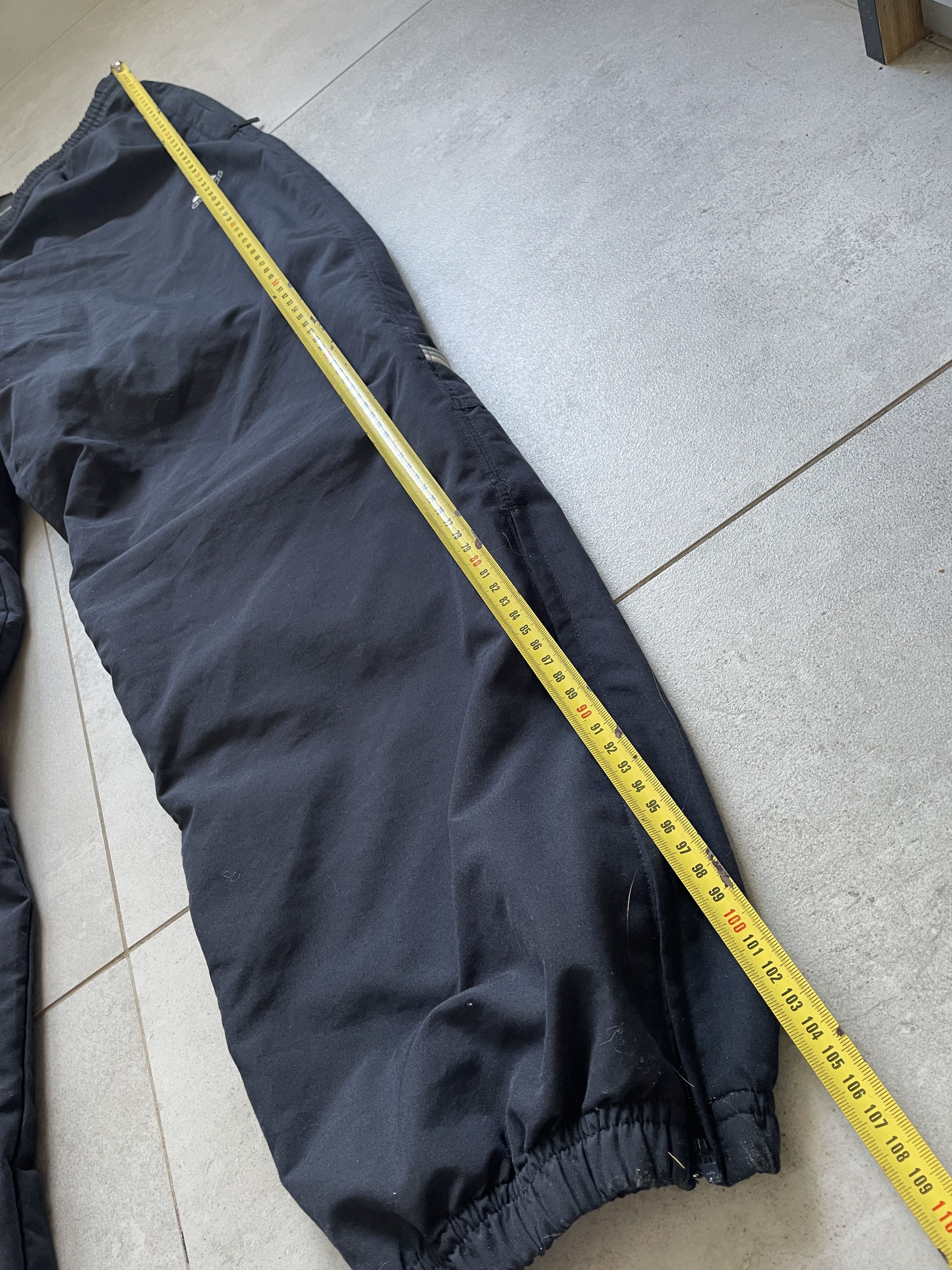 Adidas Y2K ADIDAS GREY BLACK BLOKECORE TRACKSUIT Size US XL / EU 56 / 4 - 12 Thumbnail