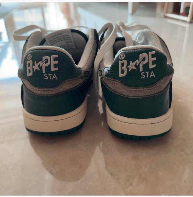 Bape Low cut casual board shoes Size US 10 / EU 43 - 4 Thumbnail