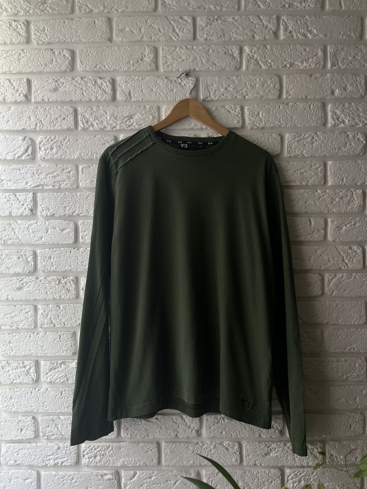 Adidas × Vintage × Yohji Yamamoto CRAZY VINTAGE Y-3 YOHJI YAMAMOTO ADIDAS GREEN LONG SLEEVE Size US XL / EU 56 / 4 - 1 Thumbnail