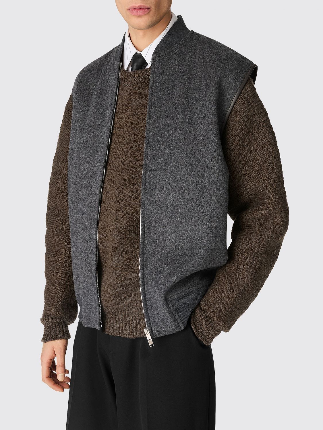 Bottega Veneta Bottega Veneta Suit Vest Men Grey Size US M / EU 48-50 / 2 - 1 Thumbnail