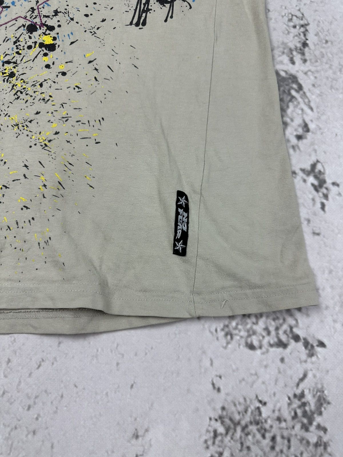 No Fear Vintage Y2k No Fear Scream Skull Skate Streetwear Tee Shirt Size US XXL / EU 58 / 5 - 2 Thumbnail