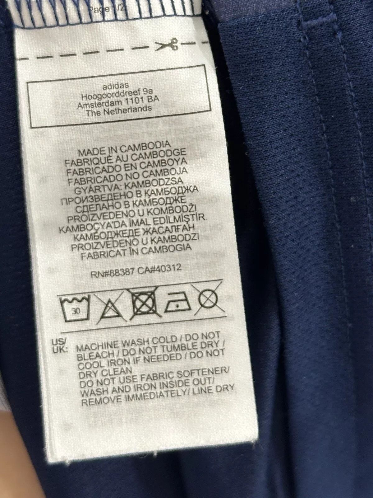 Adidas National Scotland 2021 2022 Home Jersey Soccer Football Size US XXL / EU 58 / 5 - 10 Thumbnail