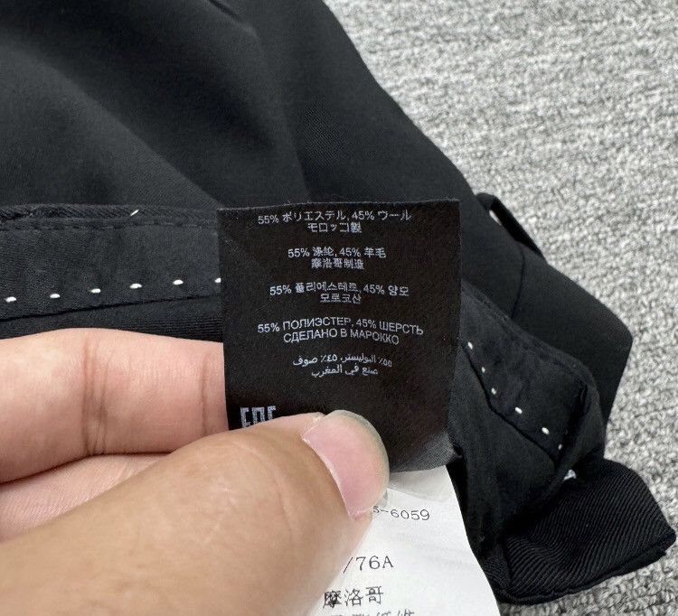 Dries Van Noten Dries van noten Black wool slacks 2412-Nextarrow Size US 31 - 5 Thumbnail