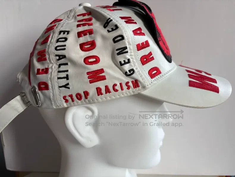 Walter Van Beirendonck Walter Van Beirendonck W.A.R. Baseball cap Size ONE SIZE - 3 Thumbnail