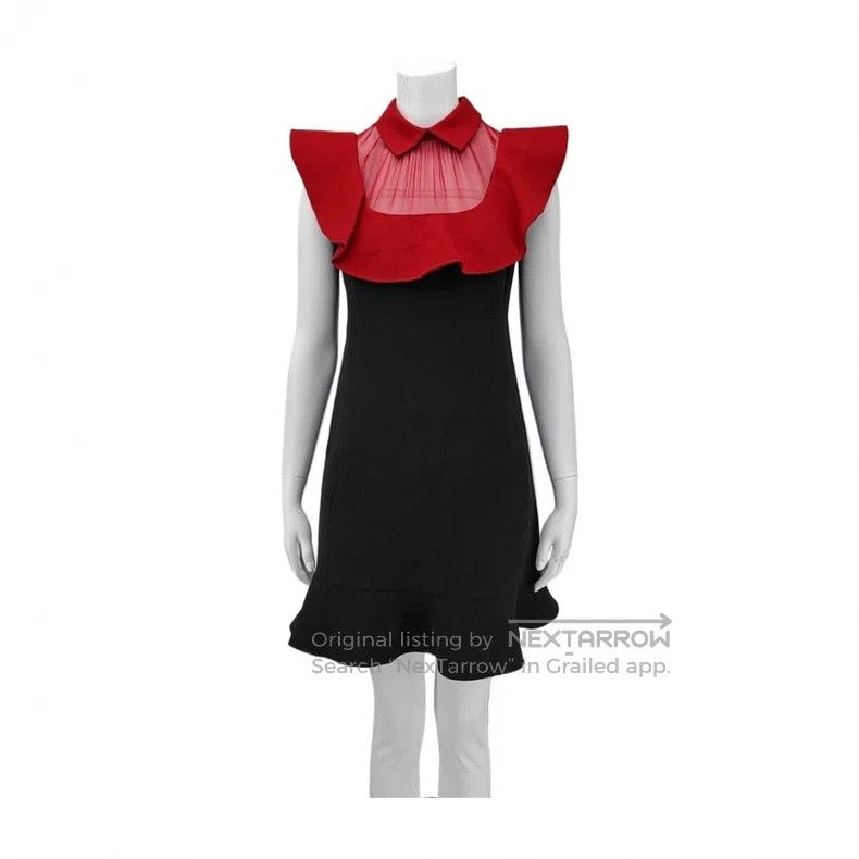 Valentino Valentino Black wool dress sleeveless Size S / US 4 / IT 40 - 1 Thumbnail