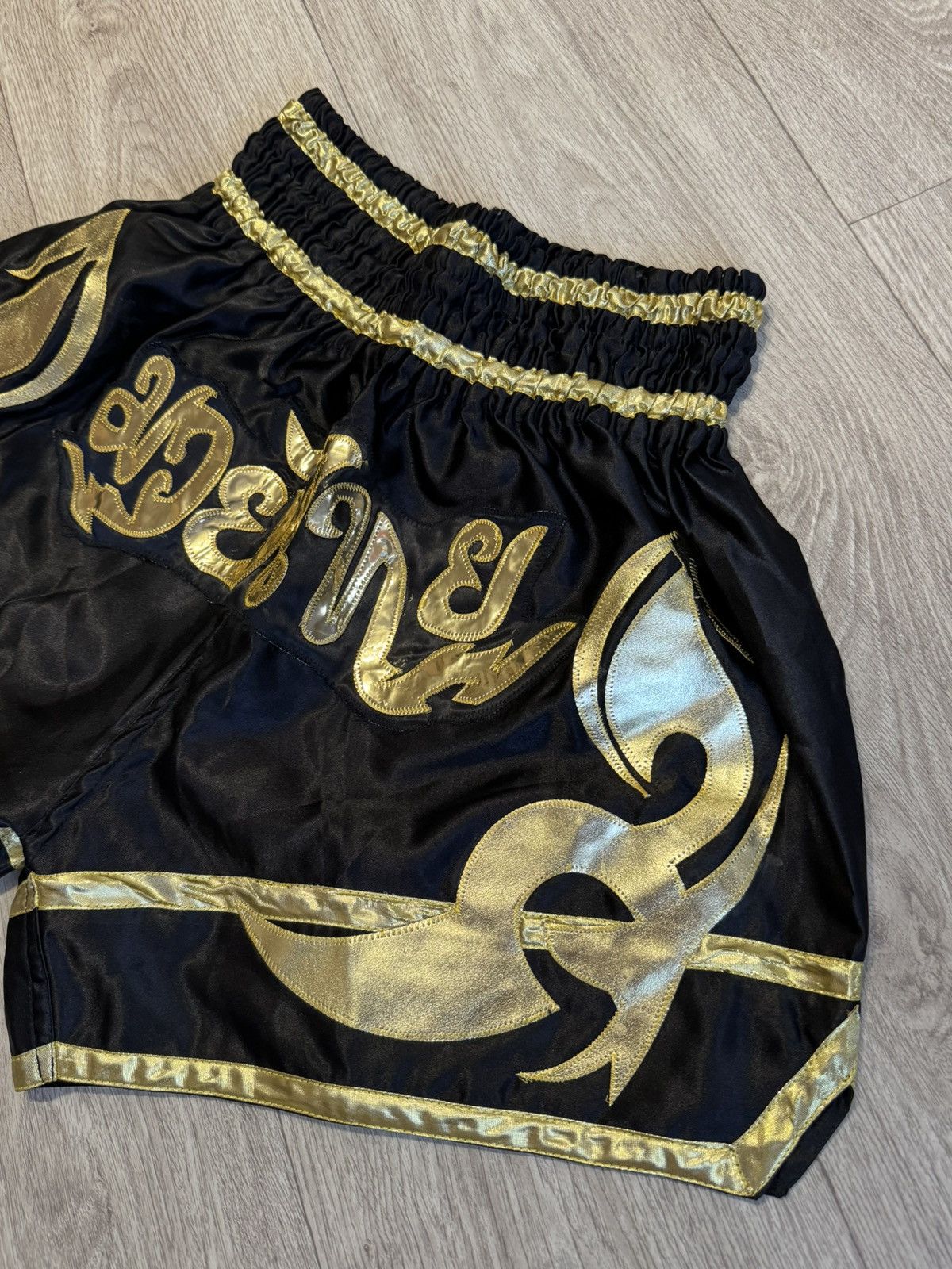 Japanese Brand 🔷Vintage Muay Thai Shorts🔷 Size US 36 / EU 52 - 3 Thumbnail