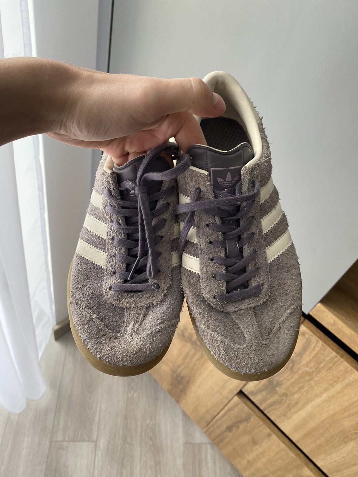 Adidas Vintage Adidas Hamburg Teddy Fleece Samba Size US 8 / IT 38 - 2 Thumbnail