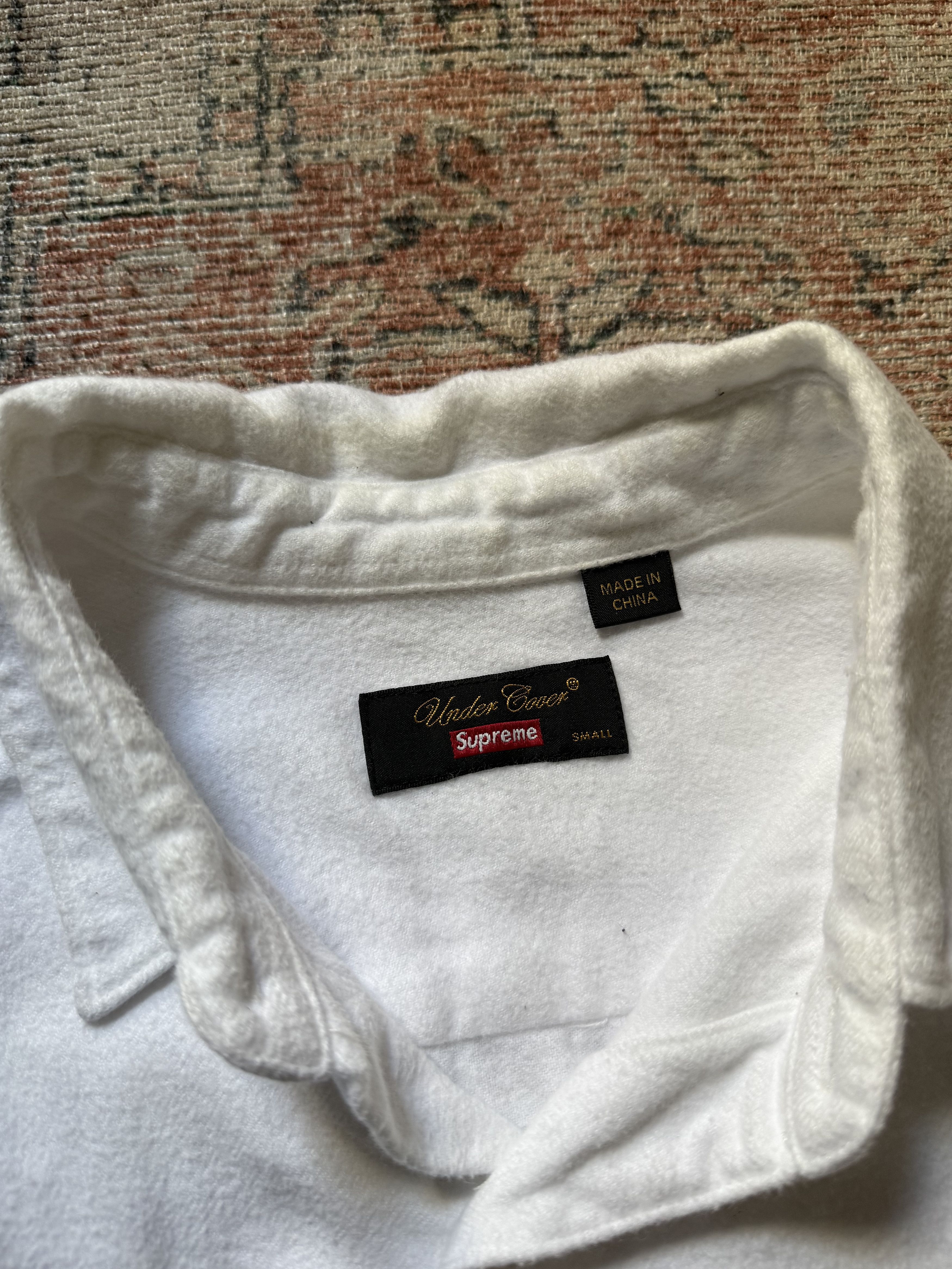 Supreme × Undercover Arabic Print Shirt Size US S / EU 44-46 / 1 - 3 Thumbnail