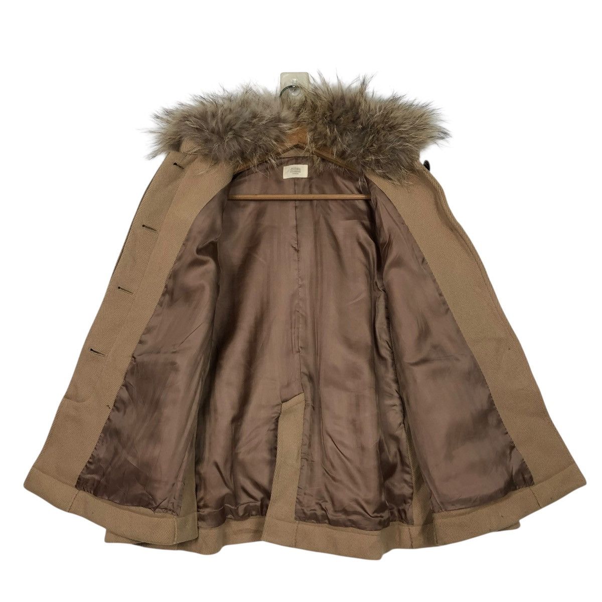 Japanese Brand 🔥VINTAGE WOOL CUPRA CLOAKS JOURNAL STANDARD FUR ISSEY MIYAKE Size US M / EU 48-50 / 2 - 16 Thumbnail