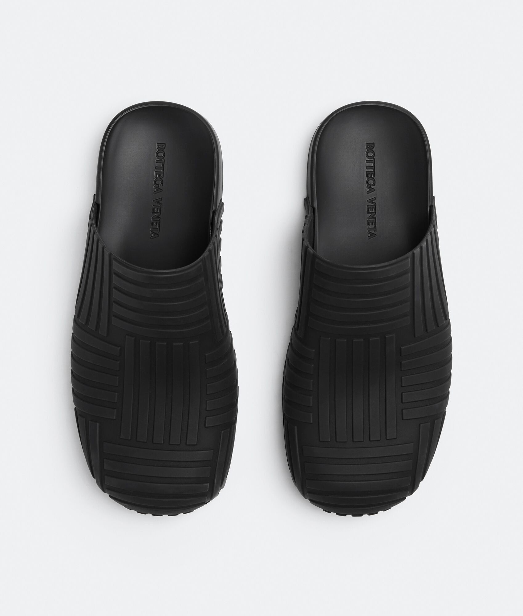 Bottega Veneta o1w1db10125 Sliders Clogs in Black Size US 6 / EU 39 - 4 Thumbnail
