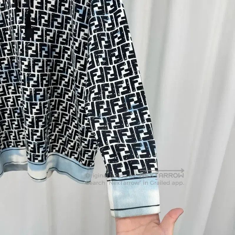 Fendi Fendi Multicolor Cotton Long Sleeve Sweatshirt . Size US S / EU 44-46 / 1 - 4 Thumbnail