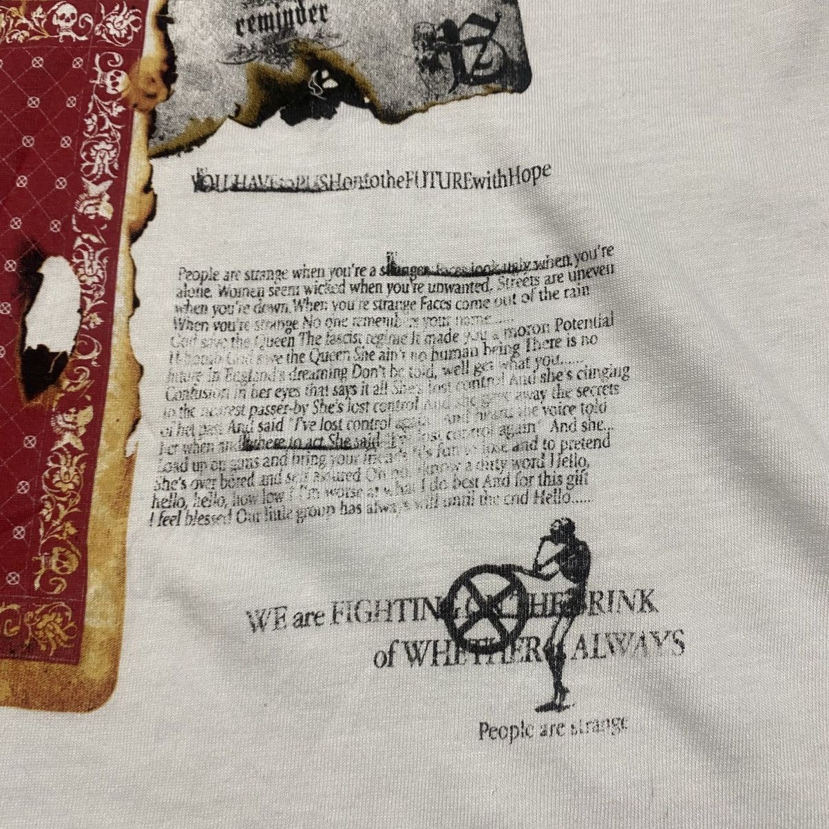 semanticdesign Semantic Design Longsleeve Shirt 'people are strange' Size US M / EU 48-50 / 2 - 12 Thumbnail