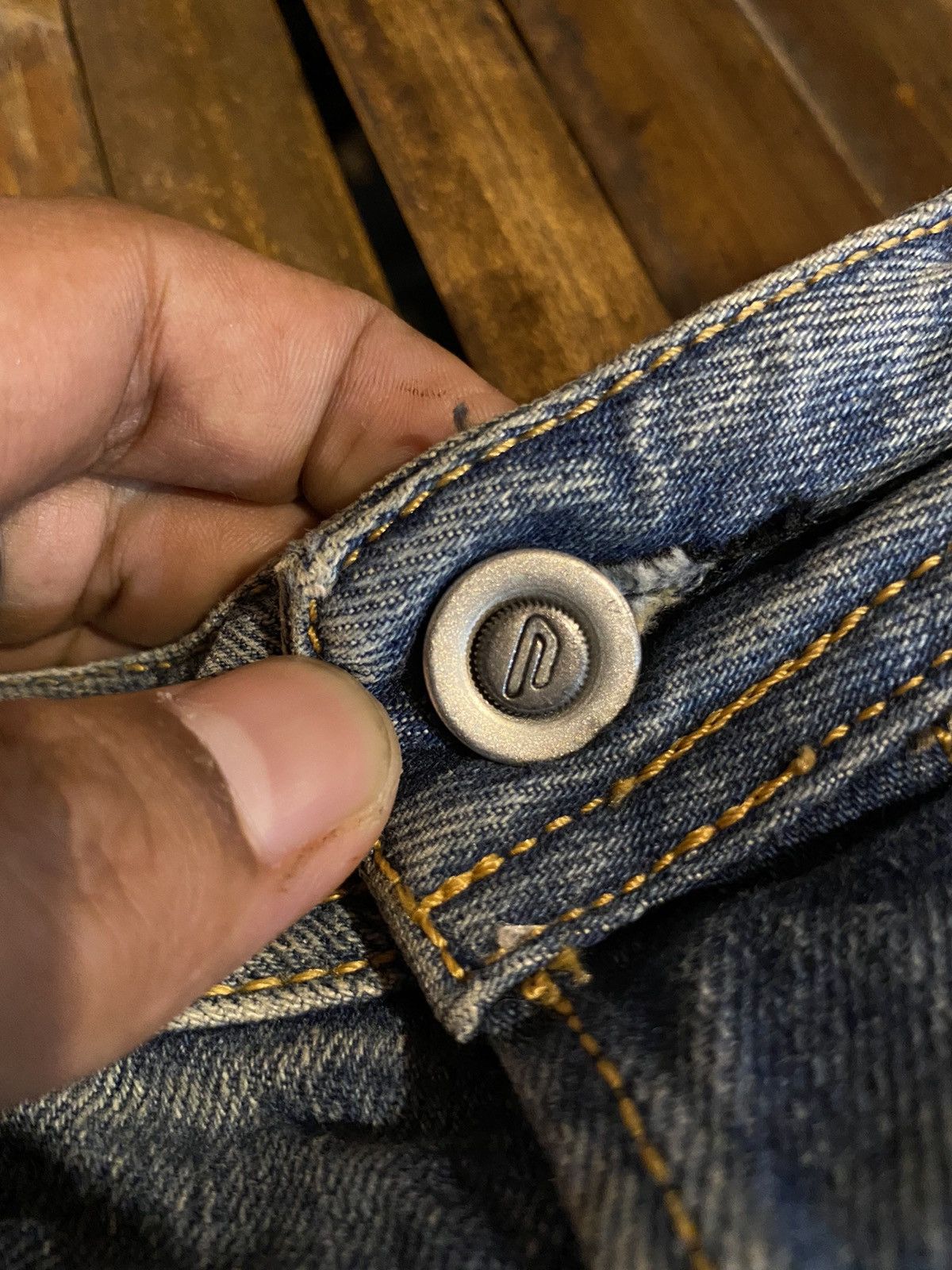 Diesel × If Six Was Nine × Vintage DIESEL HEEVEN DENIM PANTS Size US 30 / EU 46 - 8 Thumbnail