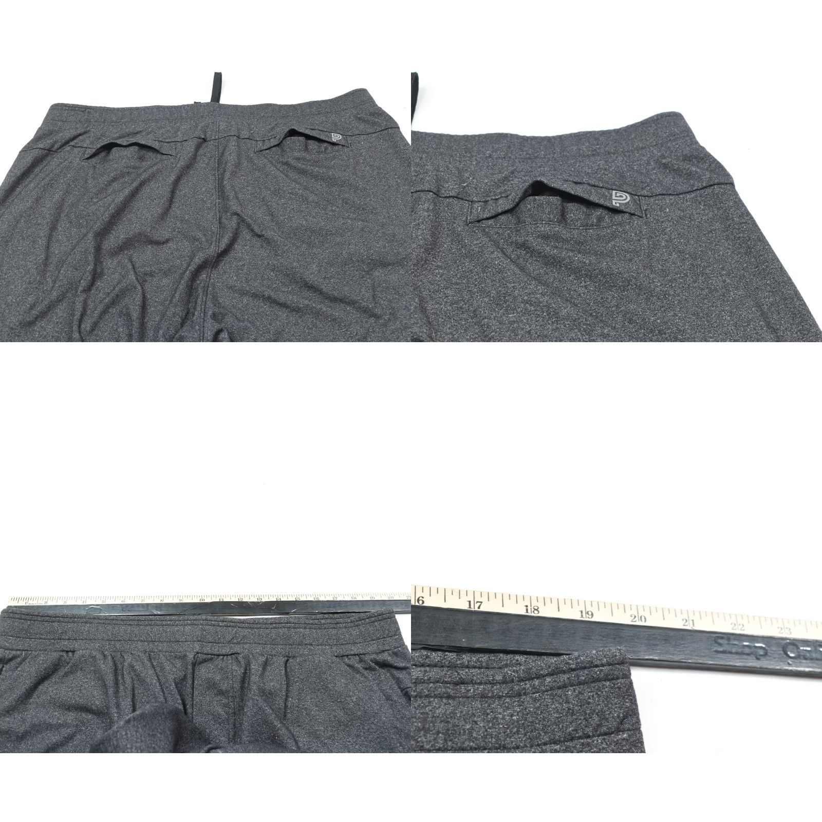 Vintage Public Rec Pants Gray Slim Fit Stretch Drawstring Jogger Size US 42 / EU 58 - 8 Thumbnail