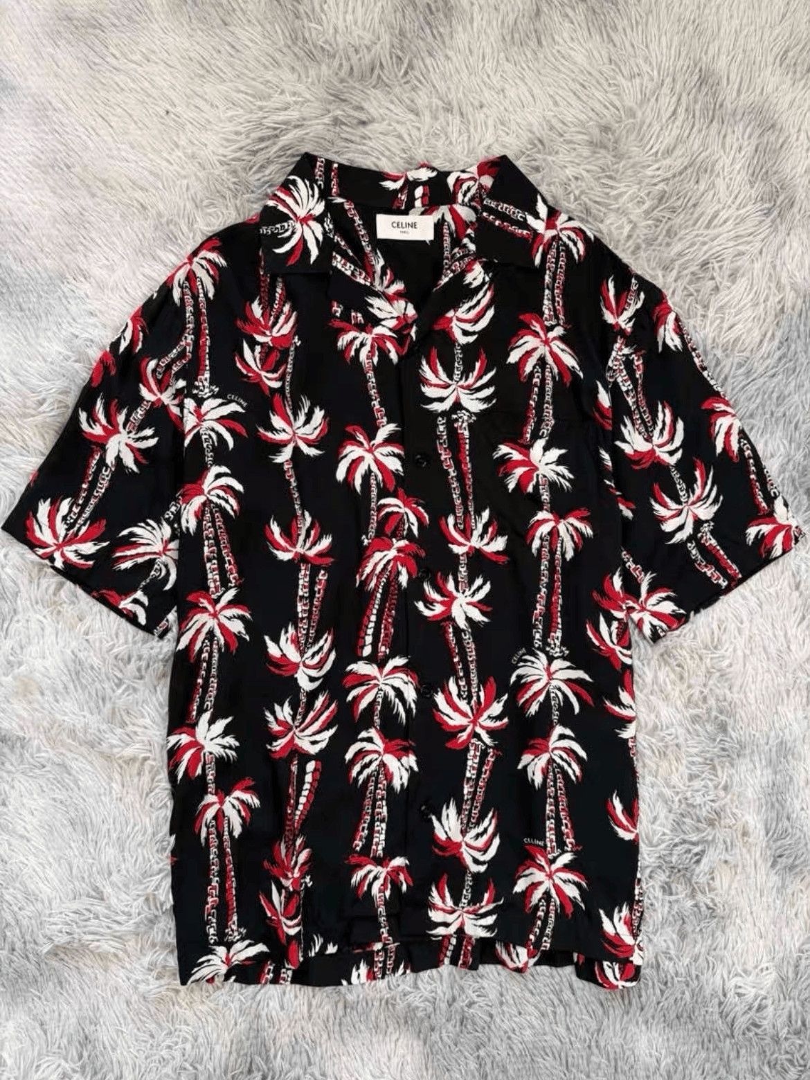 Celine Palm Tree Shirt | Grailed