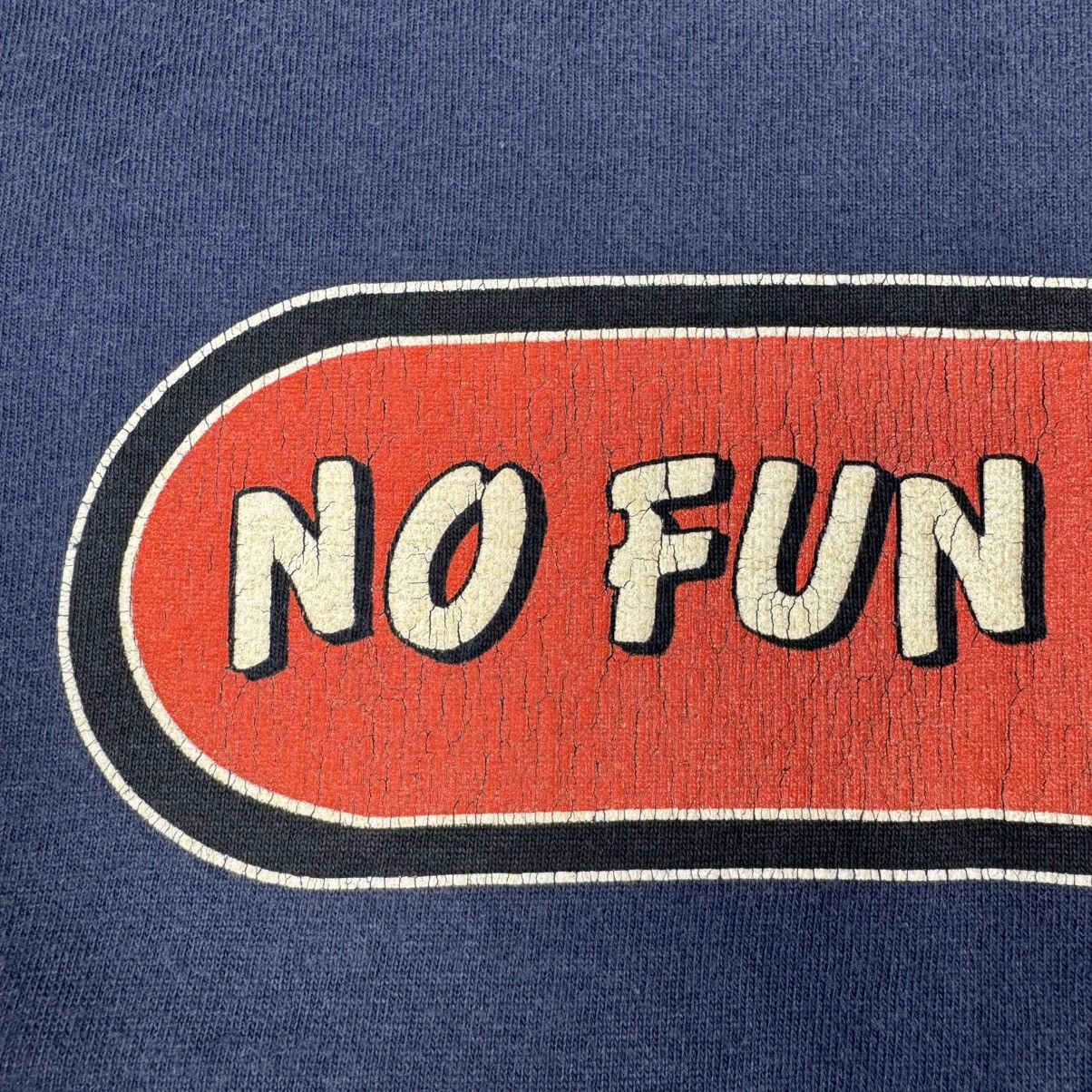 Vintage NO FUN ATTACK ALL RARE TEE VINTAGE T-SHIRT PUNK ROCK BAND Size US XL / EU 56 / 4 - 6 Thumbnail
