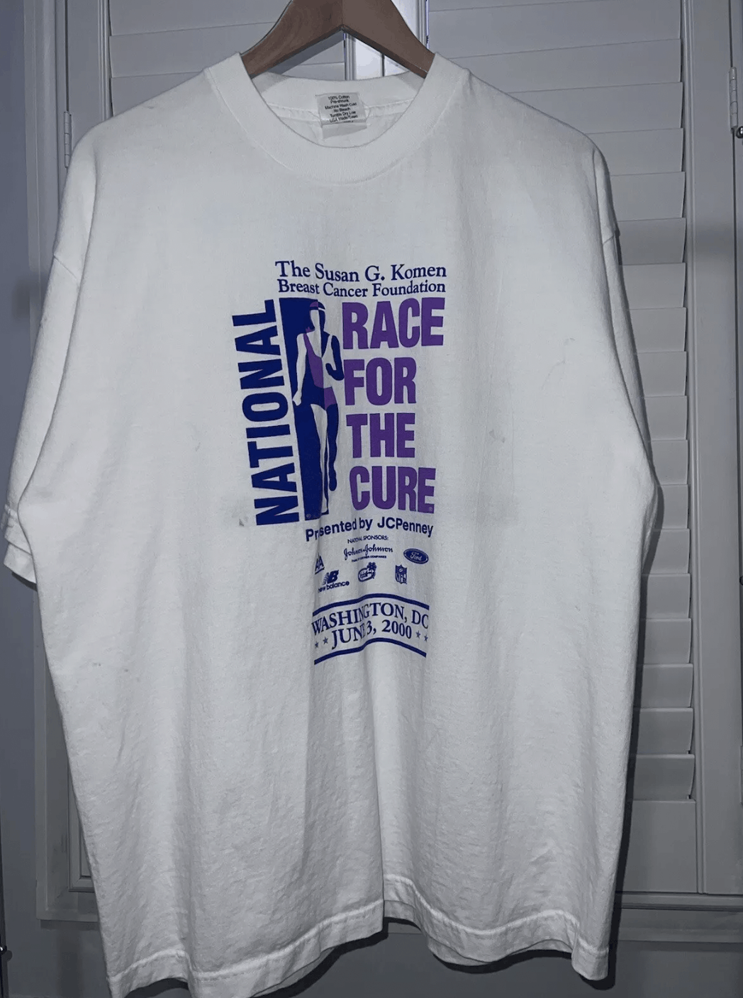 Vintage Breast Cancer Race For The Cure Shirt XL 2000 Size US XL / EU 56 / 4 - 1 Thumbnail