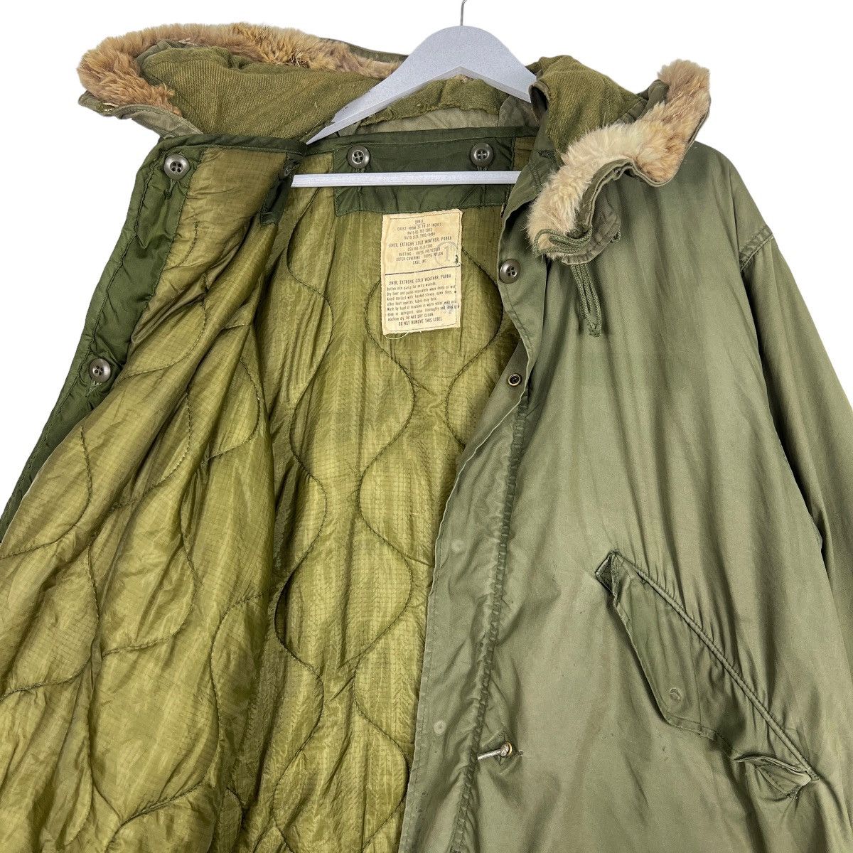 Vintage 🔥 70s VINTAGE CASE INC LINER PARKA US ARMY Size US S / EU 44-46 / 1 - 11 Thumbnail