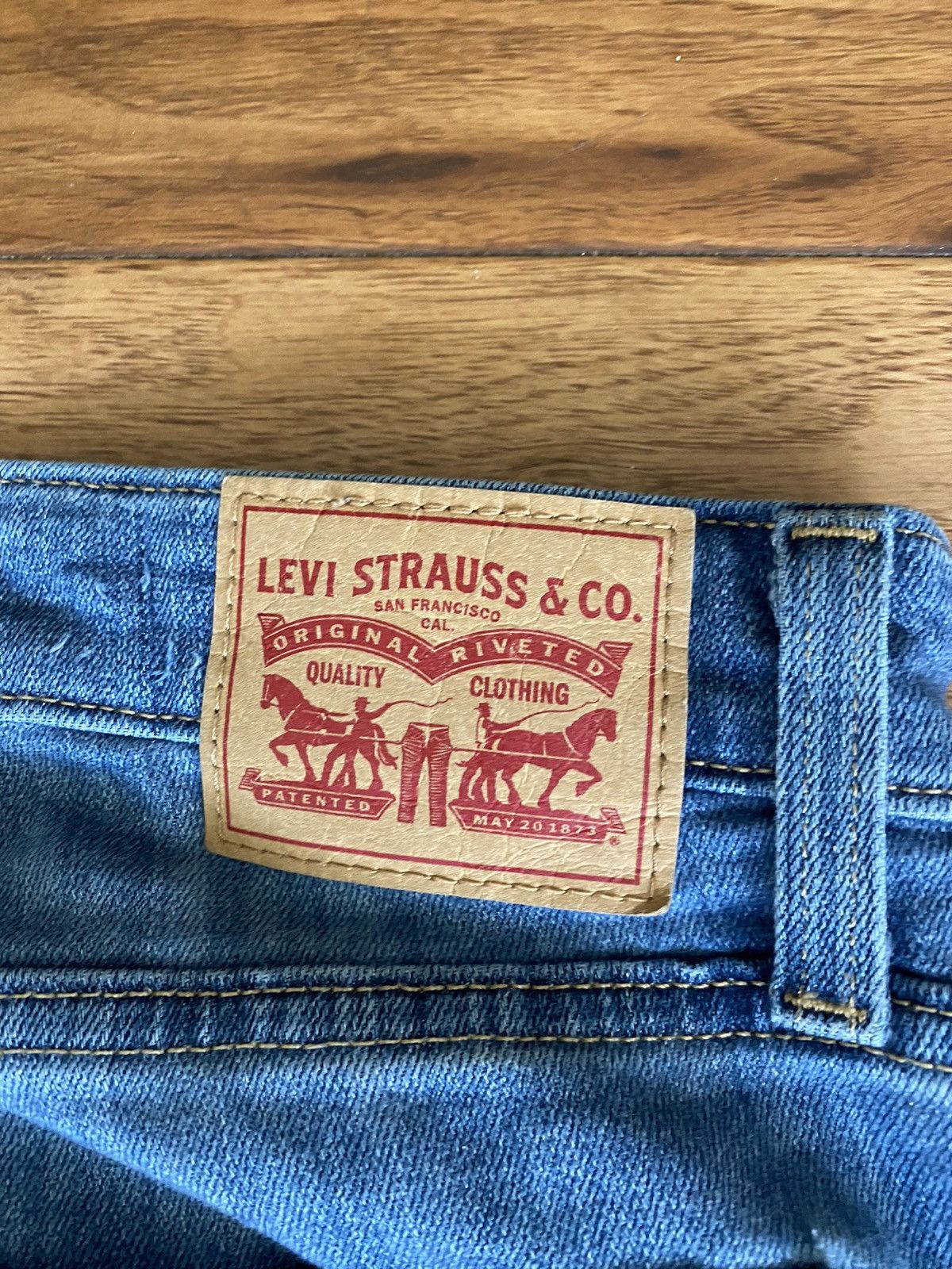 Levi's × Vintage Levi's Bootcut Blue Denim Size 32" / US 10 / IT 46 - 4 Thumbnail
