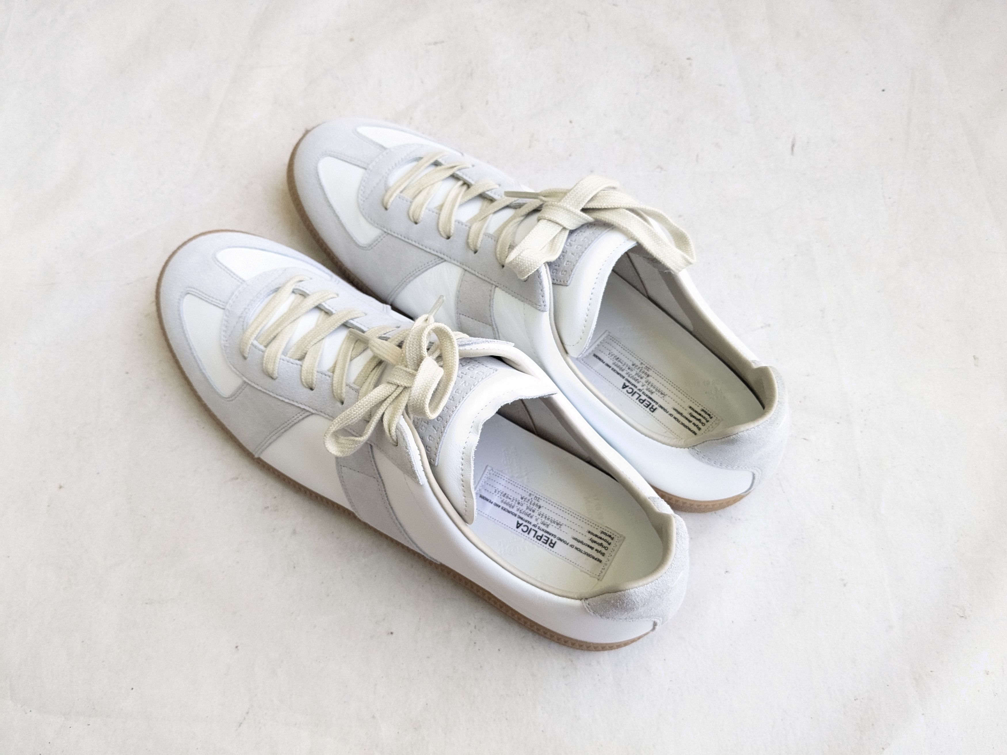 Maison Margiela Maison Margiela GAT Replica White Gray 16 49 Low Size US 15 / EU 48 - 15 Thumbnail