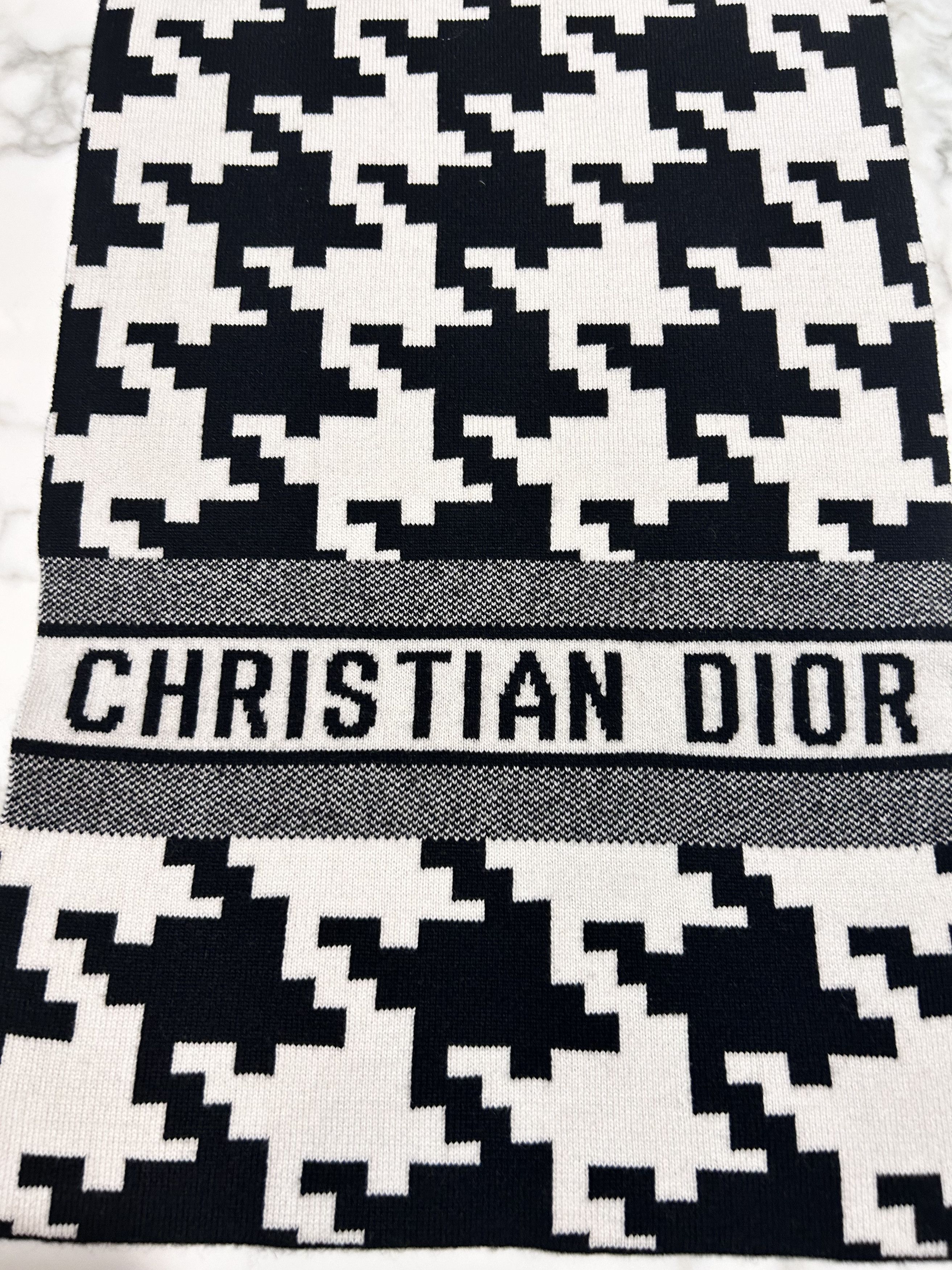 Dior PIED DE POULE Size ONE SIZE - 3 Thumbnail
