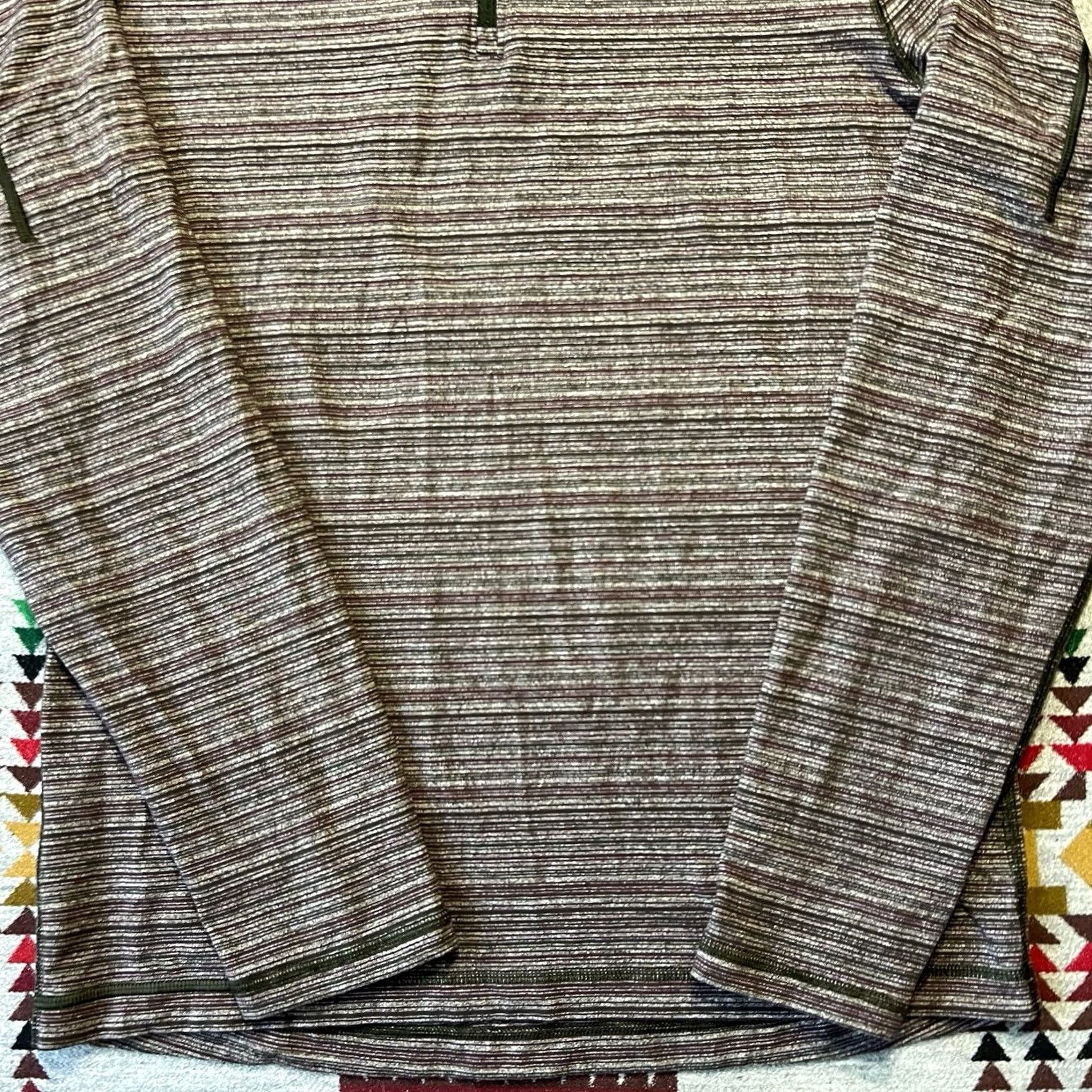 Lululemon Lululemon Surge Warm 1/2 Zip Mens Small Gray Gym Running Training Pullover C8 Size US S / EU 44-46 / 1 - 7 Thumbnail