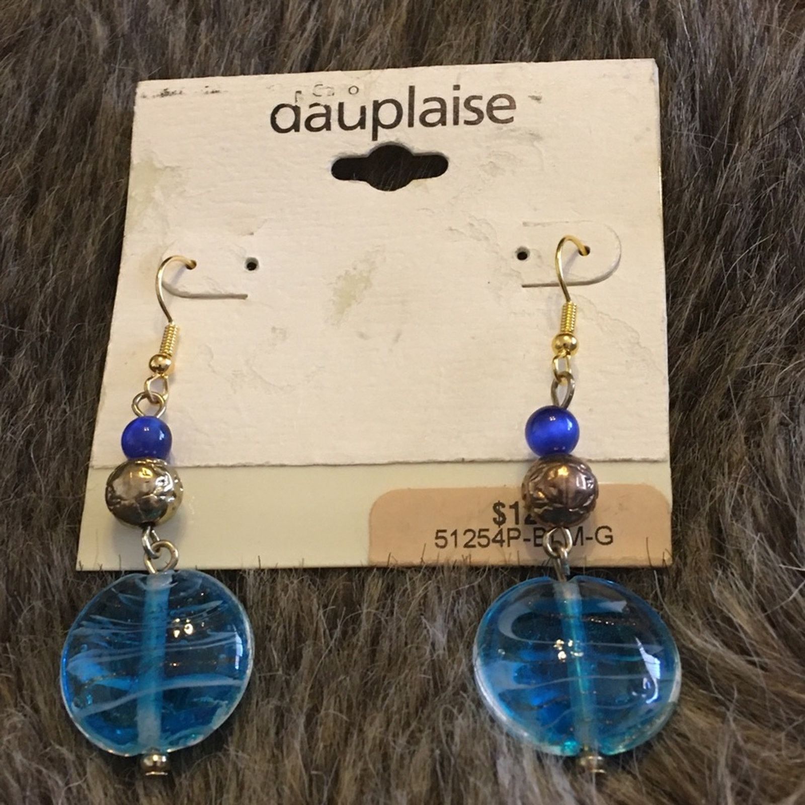 Jewelry Dauplaise sparkle glass dangle style earrings Size ONE SIZE - 2 Thumbnail