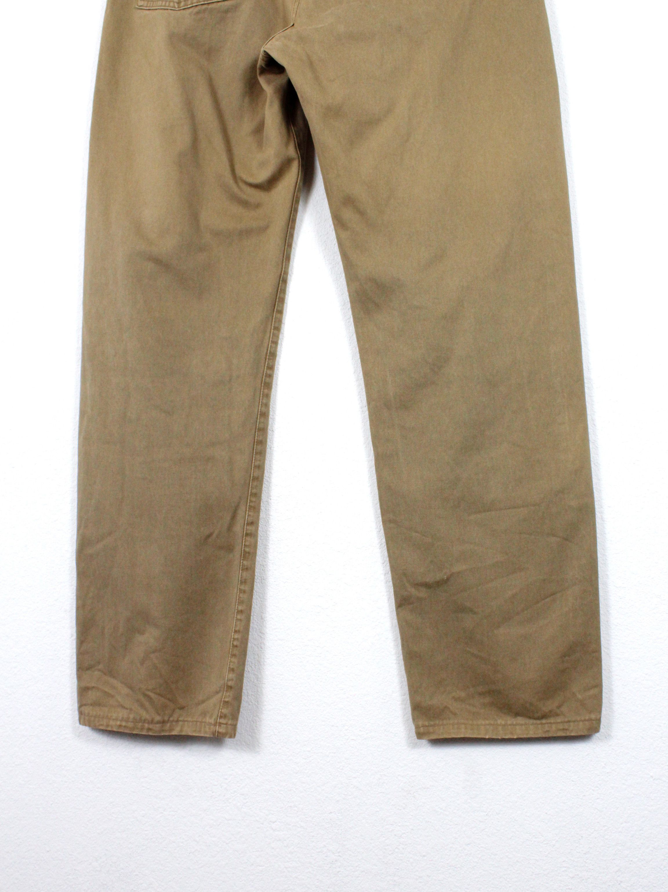 Diesel Vintage Diesel Beige Baggy Khaki Pants Y2K 90s Size US 36 / EU 52 - 7 Thumbnail