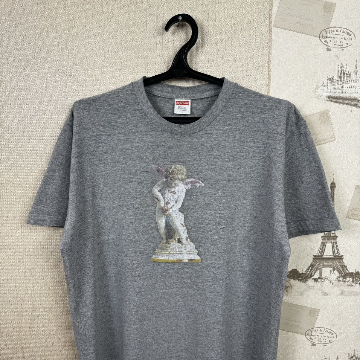 Supreme Supreme T shirt Cupid Tee SS19 Grey L Streetwear Size US L / EU 52-54 / 3 - 7 Thumbnail