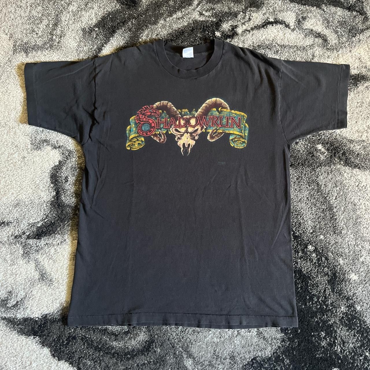 Fruit Of The Loom Shadowrun SNES 1993 vintage Promo t shirt Size US XL / EU 56 / 4 - 1 Thumbnail