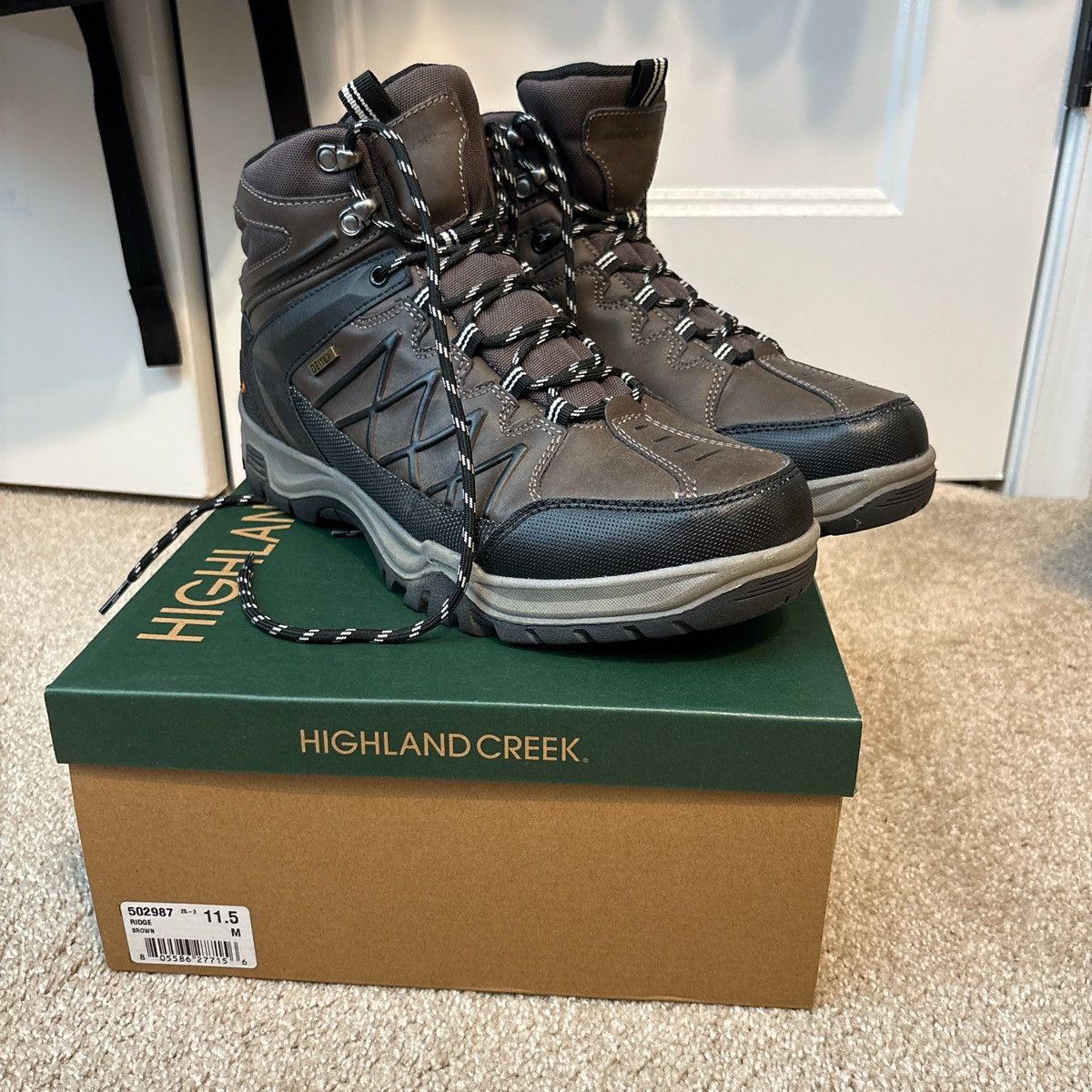 Other Brown leather Highland Creek hiking boots Size US 11.5 / EU 44-45 - 1 Thumbnail