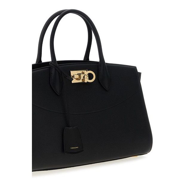 Salvatore Ferragamo FERRAGAMO Studio Soft Large Top Handle Bag New & Authentic Size ONE SIZE - 3 Thumbnail