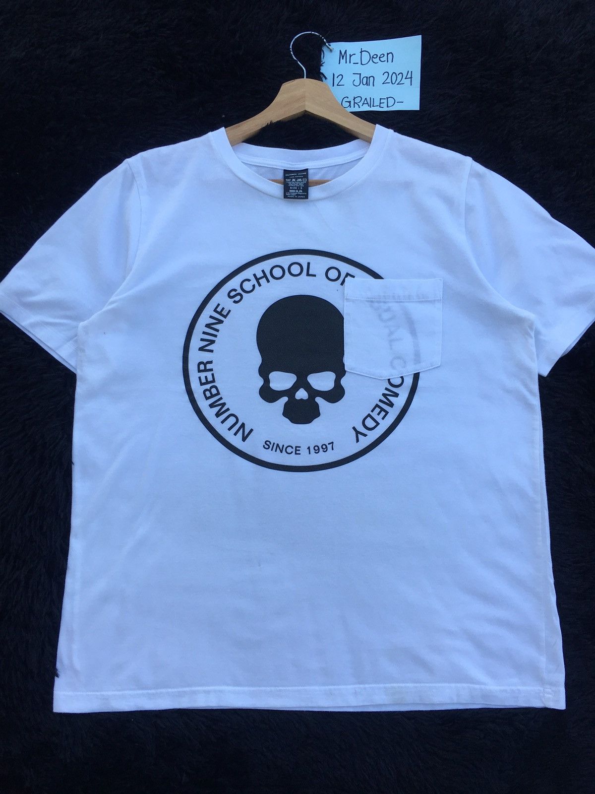 Number (N)ine Rare Number Nine Takahiromiyashita School of Visual Comedy T Size US M / EU 48-50 / 2 - 4 Thumbnail